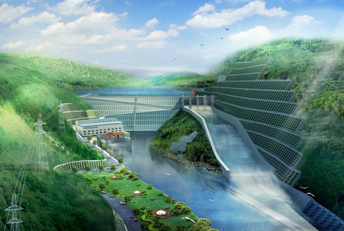 临泽老挝南塔河1号水电站项目